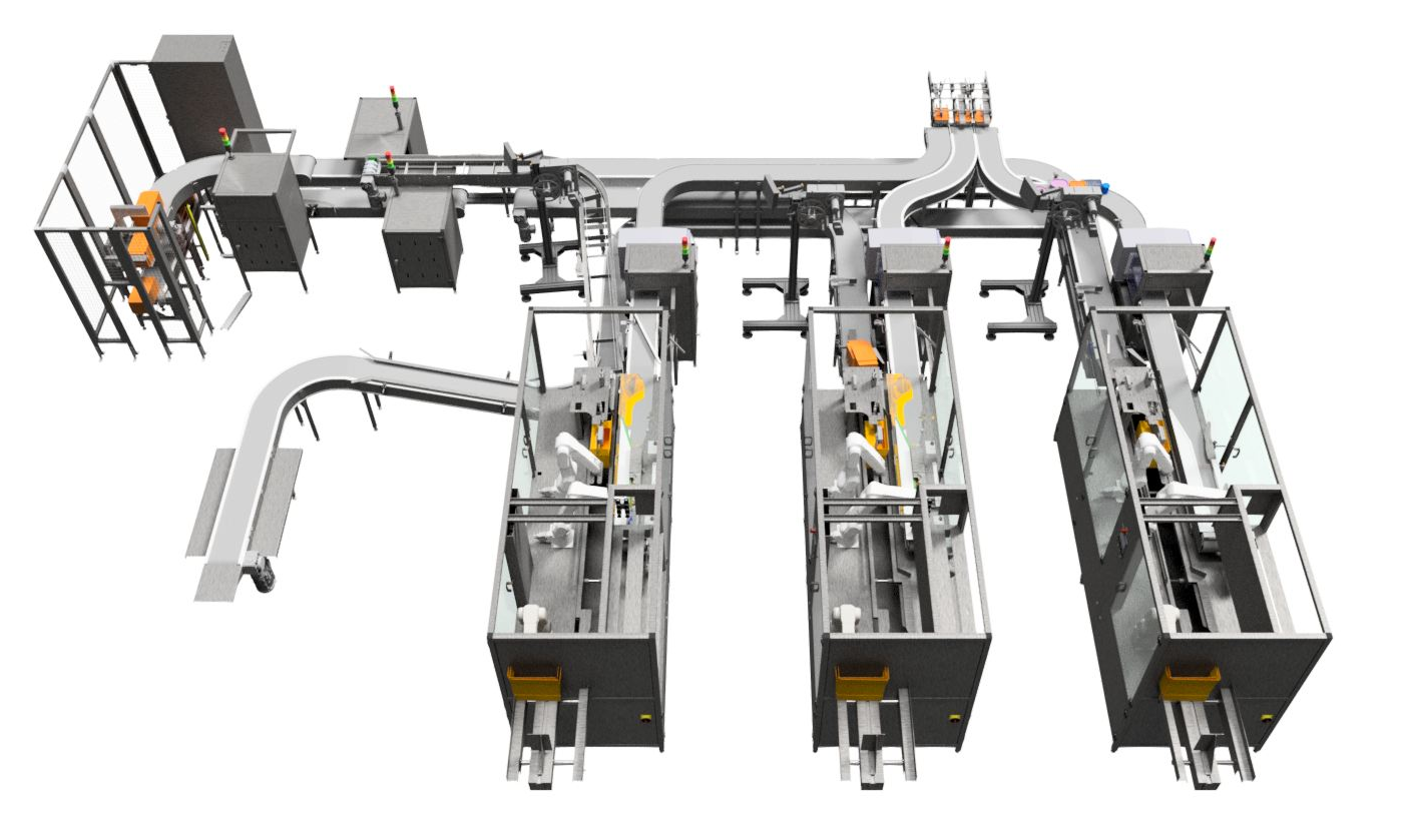 Linija za pakovanje sladoleda